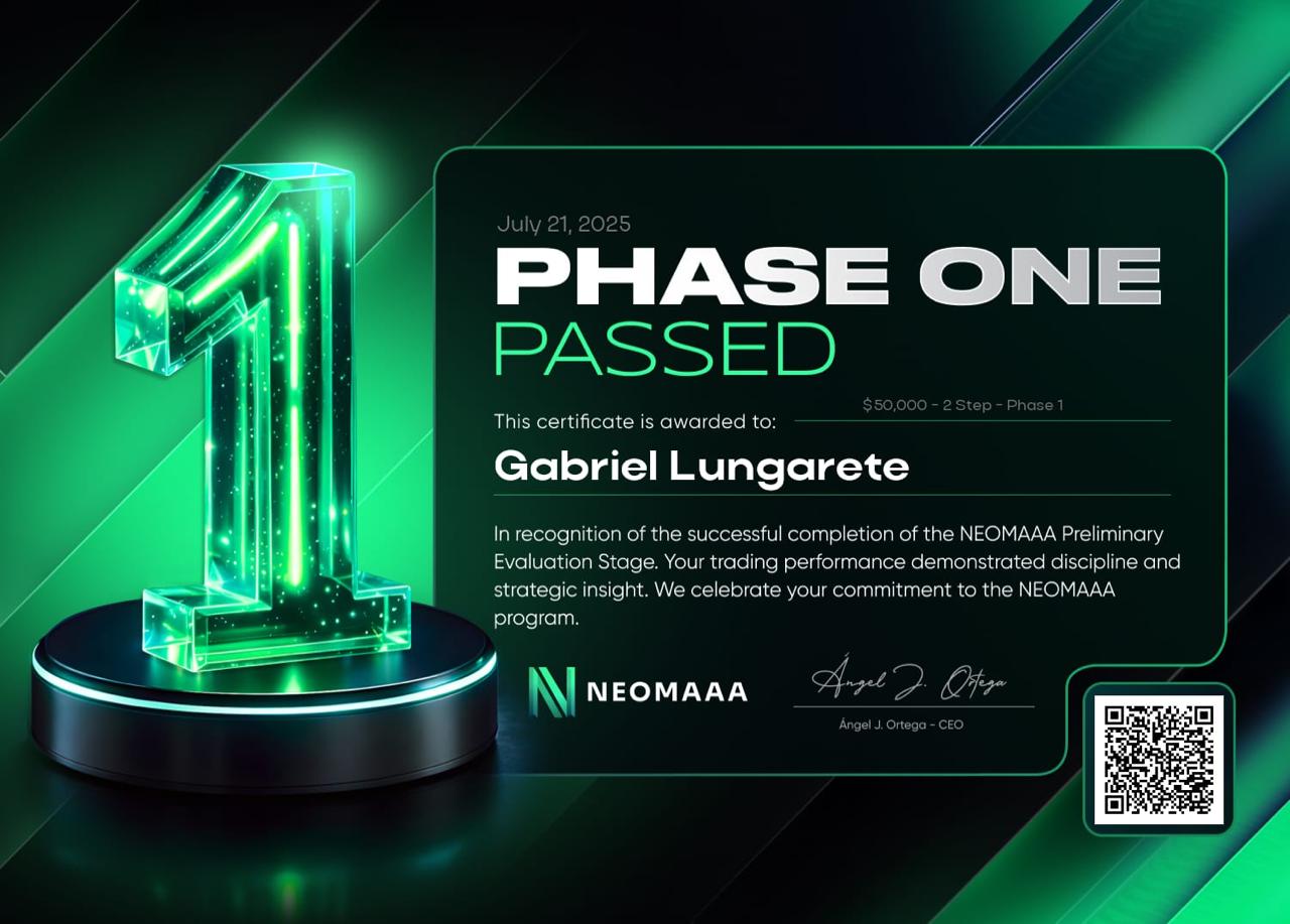 Certificado de Gabriel Lungarete