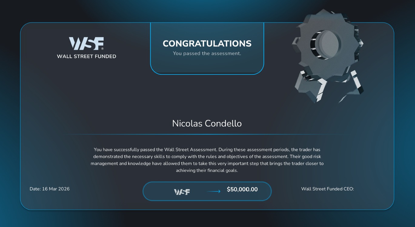 Certificado de Nicolás Condello